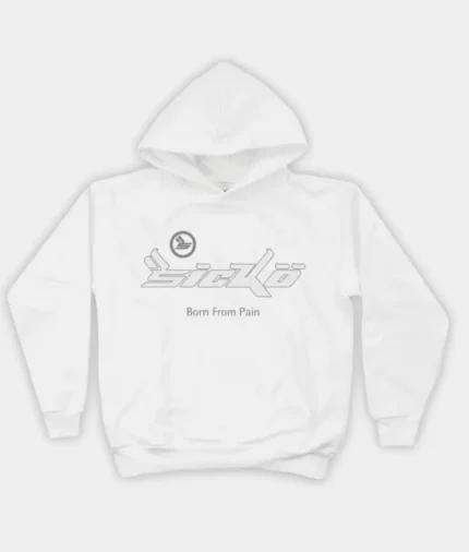 Sicko Cyber Monday Pain Hoodie White 2