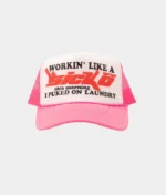 Sicko Laundry Trucker Hat Pink 2